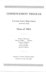 Commencement Program Cover